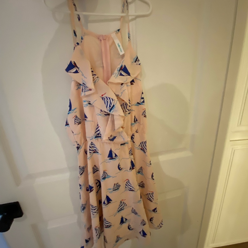 Hello Miss pink sailboat dress